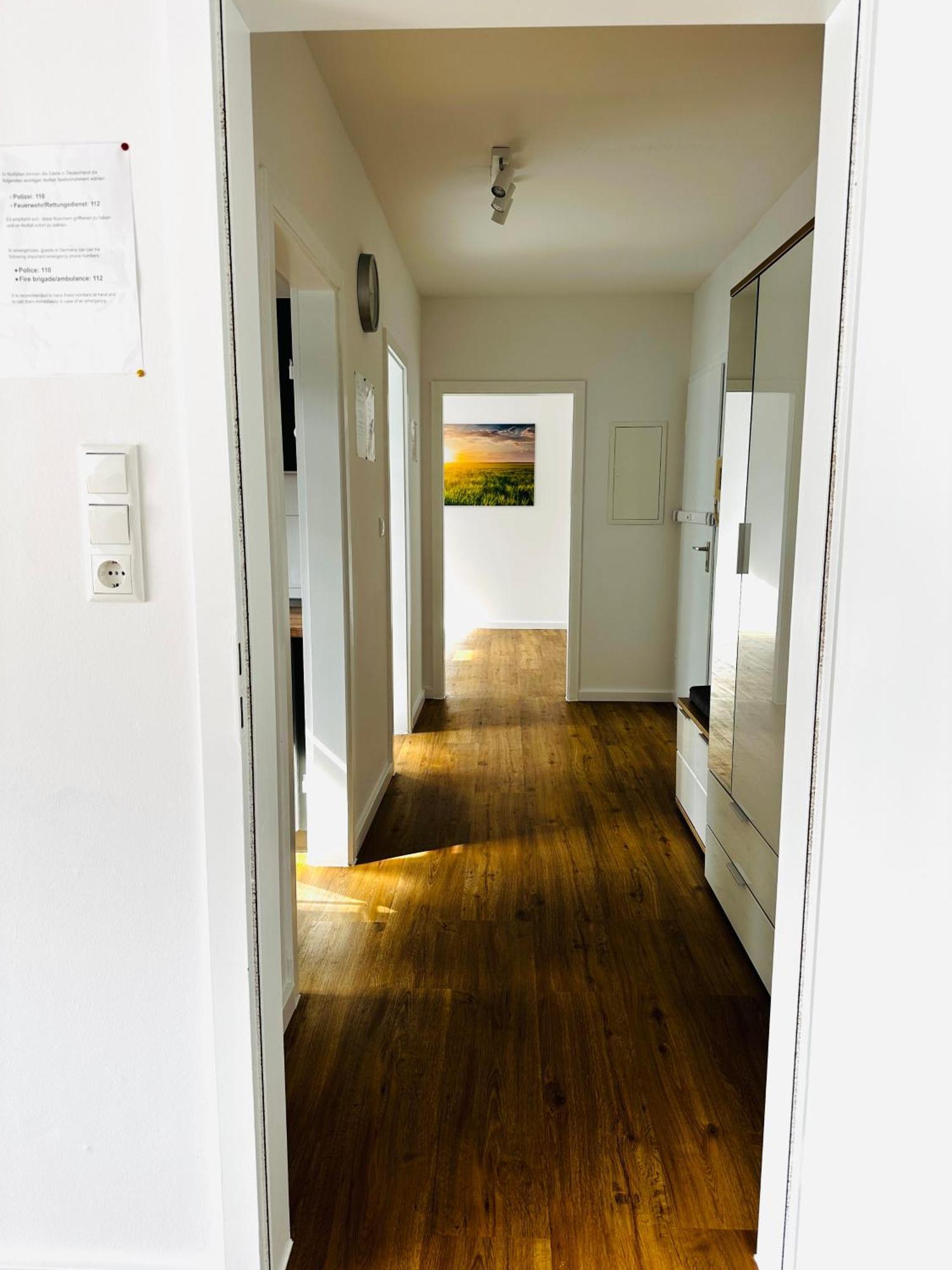 Etagen-Wohnung Nahe Flughafen Hamburg Norderstedt Bagian luar foto